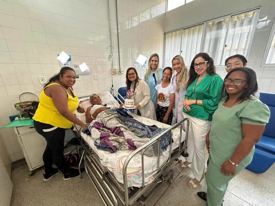 Hospital de Base de Itabuna comemora aniversário de pacientes para humanizar atendimento